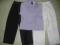 Eleganckie spodnie 2 pary+koszula, nowe! 110-116
