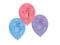 Balony Happy Birthday Princess 23 cm 6 szt.