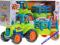 TRAKTOR z przyczepą ZWIERZĘTA ŚWIATŁO DŹWIĘK Farma