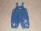 *NURSEY*jeans SPODNIE z wrozkami 6-9m jak nowe