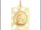 ZŁOTY ELEGANCKI pr.585 MEDALIK MATKA BOSKA