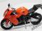 KTM 1190 RC8 MODEL 1:10 WELLY  MOTOCYKL