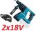 Młotek Akumulatowowy   MAKITA BHR262Z2C - 2 x 18V