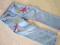 DENIM CO  jeansy RURKI jak malowane * 4-5 lat