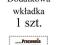 Wkładka w formacie zakupionego zaproszenia.