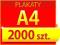 A4 2000 szt - PLAKATY - TANI PLAKAT - SZYBKI DRUK