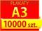 A3 10000 szt - PLAKATY - TANI PLAKAT - SZYBKI DRUK