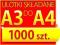 A3/A4 1000 szt - ULOTKI - A3 SKŁADANE DO A4