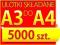 A3/A4 5000 szt - ULOTKI - A3 SKŁADANE DO A4