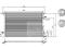 Chłodnica Klimatyzacji SAAB OPEL VECTRA C 1.9 CDTI