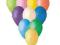 BALONY 16cm 100 szt pastel mix ŚLUB balon WESELE