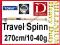 SPINNING DRAGON MILLENIUM HD Travel TELE 270/10-40