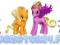 MY LITTLE PONY KSIĘŻNICZKI CADANCE APPLEJACK A2658