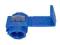 Szybkozłączki elektryczne 10 szt.  niebieskie