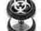 Kolczyk do ucha fake plug biohazard 1.2/5/7mm