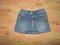 Jeansowa spódniczka ze spodenkami ROCAWEAR,r.92/98