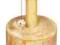 HIT! DRAPAK Z OGKRĄGŁĄ BUDKĄ! wys. 61 cm! BEŻOWY!