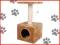 DRAPAK LEGOWISKO DLA KOTA CAT-TREE I-03 BRĄZNOWY