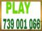 ***739 001 066***PROSTY NUMER PLAY!