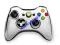 BEZPRZEWODOWY PAD XBOX 360 CHROME SERIES SILVER
