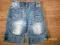 Next jeans spodenki rybaczki r.74 j.nowe