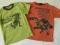 DWA T-SHIRTY H&amp;M NEXT 98/104 3/5 LAT DINOZAURY