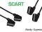 Hama KABEL SCART - SCART / EURO - EURO 1,3m 21pin