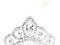 @@@@ ASOS DIADEM , SVAROWSKI MINI TIARA @@@