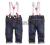 H&amp;M SPODNIE DŻINSY SZELKI CIEMNY JEANS NOWE 86