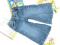 NKY 9-10lat spodenki jeansowe dziewczęce 41BL