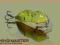 Wobler HAND-MADE ŻABKA 4,5cm / 4g + PRZYPON