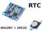 DS1307 RTC Zegar + bateria I2C Arduino AVR PIC