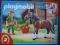 PLAYMOBIL 5108 KOŃ SHIRE Z BOKSEM SUPER OKAZJA