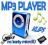 ODTWARZACZ MP3 na karty microSD KLIPS Słuchawki