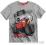 116 (6) Bluzka T-shirt AUTA Cars szara A355