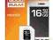 *GOODRAM Karta micro SD 16GB z adapterem SD F.VAT