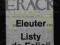 ELEUTER - JAROSŁAW IWASZKIEWICZ - LISTY DO FELICJI