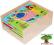 PUZZLE PRZEPLATANKA DREWNIANA SZNUROWANKA 4 wzory