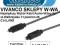 Markowy Kabel Optyczny 3m 24K VIVANCO SKLEP W-WA