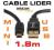 KABEL MINI USB 1,8M GOLD MIO GARMIN TOMTOM AMAZON!