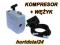 MINI KOMPRESOR DO AEROGRAFU 12V Z REGULACJĄ + WĄŻ