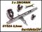 Aerograf DYSZA 0,5mm PROFESJONALNY 3 x ZBIORNIK !