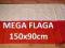 Flaga Polska Narodowa OLBRZYMIA 150x90cm NAJTANIEJ