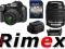 Pentax K-500 + 18-55 + 50-200 DAL +16GB +Torba +UV