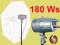 360Ws PRO: 2x zestaw BŁYSKowy 180Ws parasol statyw