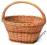 Kosz wiklinowy z wikliny koszyk WIKLINA na zakupy