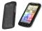 Mesh Rubber case Black HTC Sensation XE +folia wym