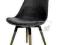 Krzesło Gina Czarne, Fido Drewniane, Czarne