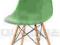 Krzesło Eiffel Wood insp. DSW zielone PP