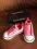 Trampki CONVERSE neon róż rozm.22 NOWE!